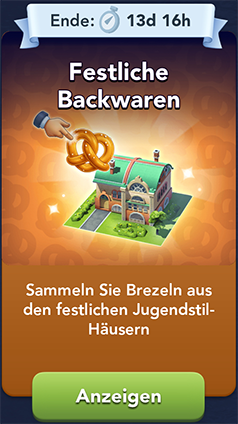 Festliche Backwaren Start