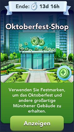 Oktoberfest Shop Start