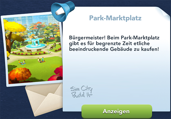 Park Markplatz Info