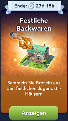 Festliche Backwaren Start