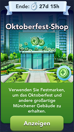 Oktoberfest Shop Start