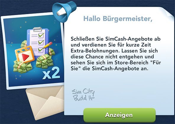SimCash Info