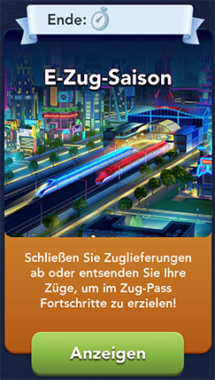 Dampfzug Saison Start