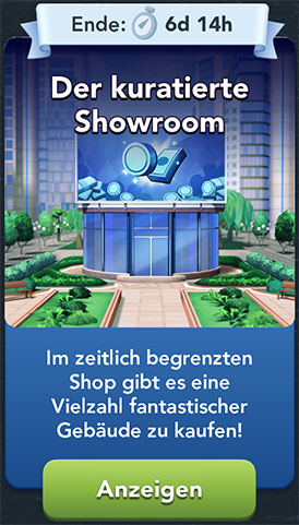 Der kuratierte Showroom Start