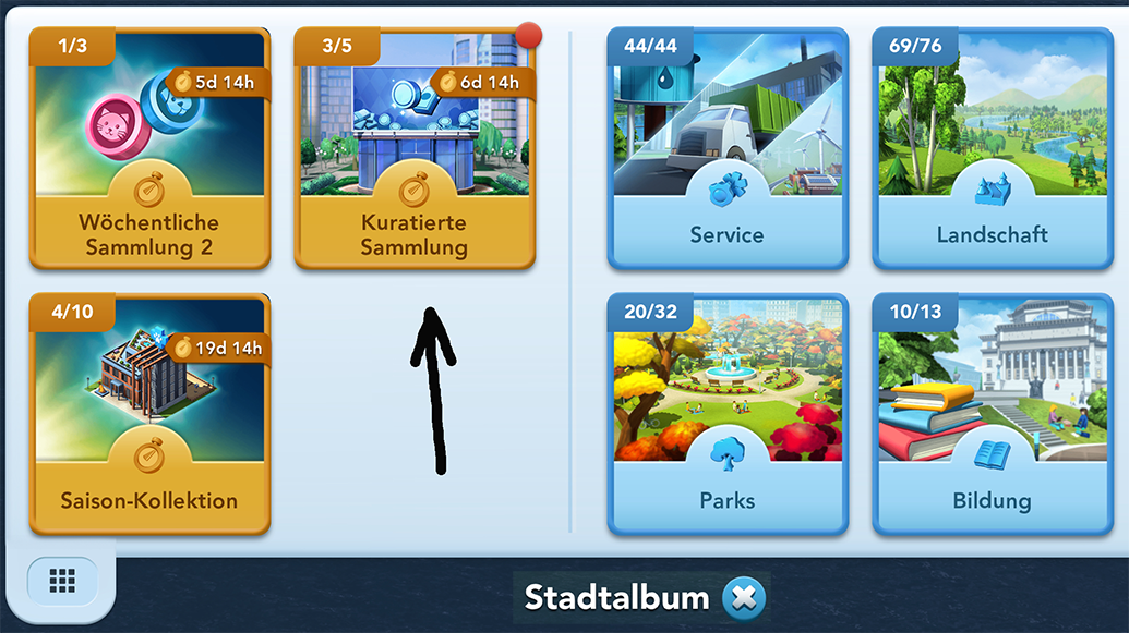 Die kuratierte Sammlung Info1