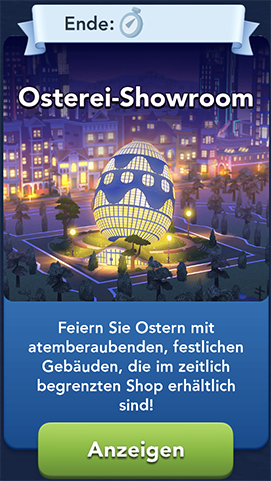 Osterei Showroom Start