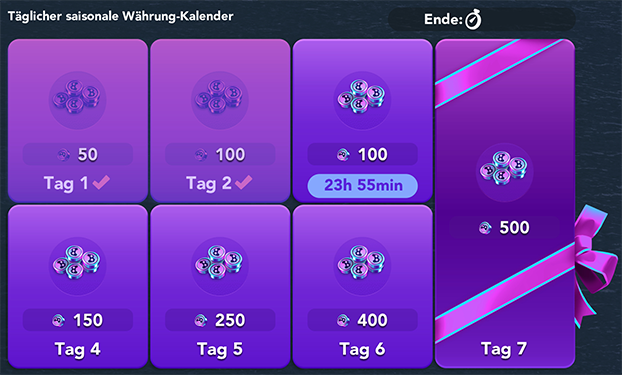 Täglicher Anmeldungskalender1