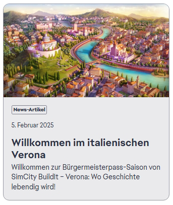 Italienische Verona von 2025