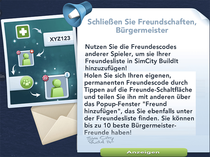 Freudschaften Info