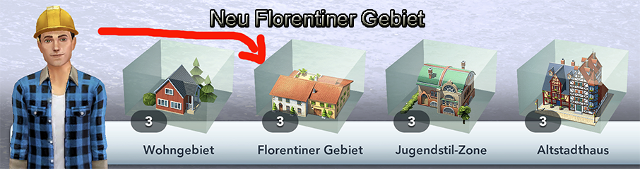 Neues Gebiet Florenz