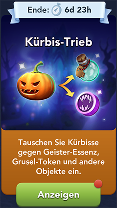 Kürbis Trieb Start
