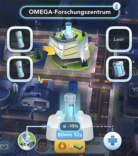 Omega Forschungszentrum Neu