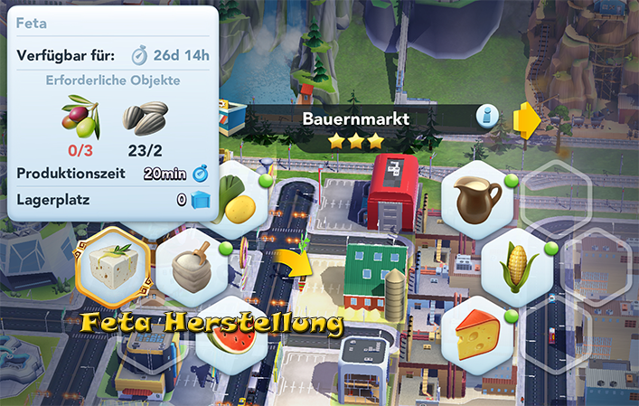 Feta Herstellung im Bauernmarkt info