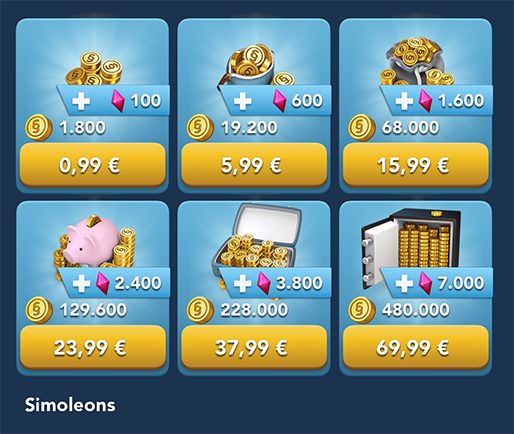 SimCash Info2