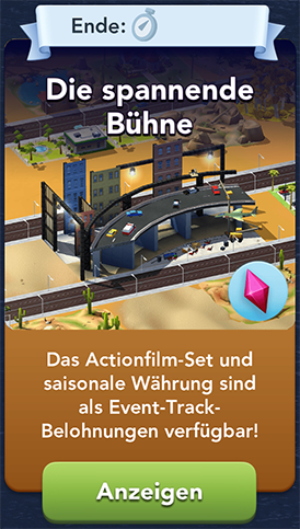 Die spannende Bühne Start