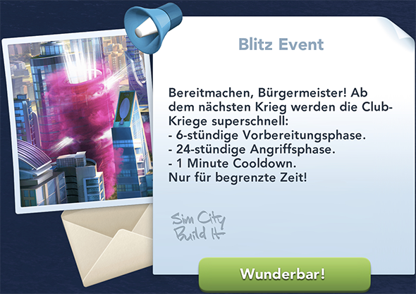 Blitz Event Info