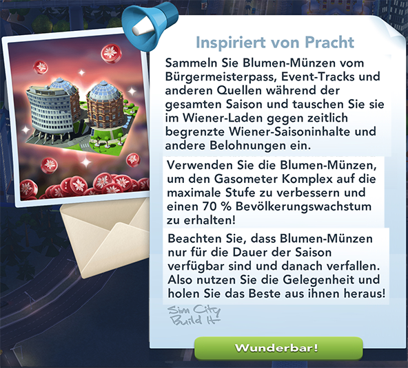 Inspiriert von Pracht Info