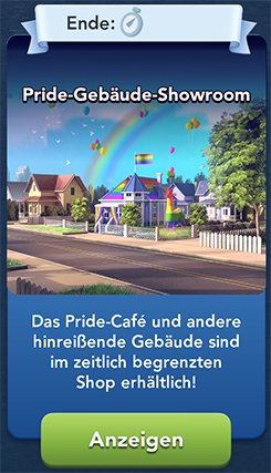 Pride Gebäude Showroom Start