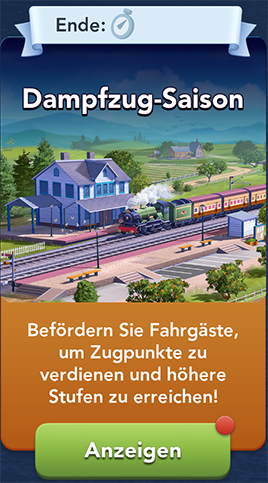 Der Zug Pass Start
