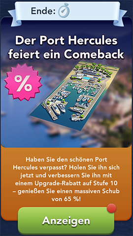 Der Port Hercules Start