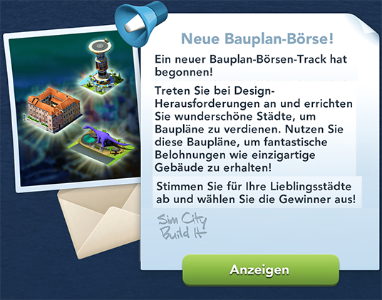 Neue Bauplan Börse Info