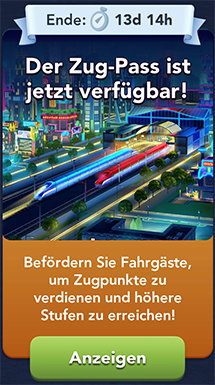 Der Zug Pass Start