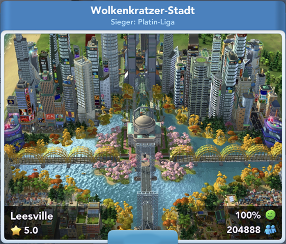 Wolkenkratzer Stadt